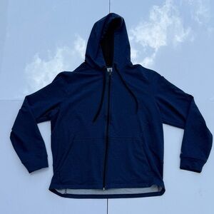 SX Blue Zip-Up Jacket - Stylish and Comfortable